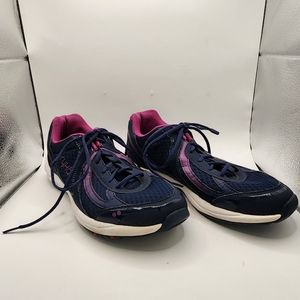 Ryka Navy Blue Women's Walking Shoes, Size 9M